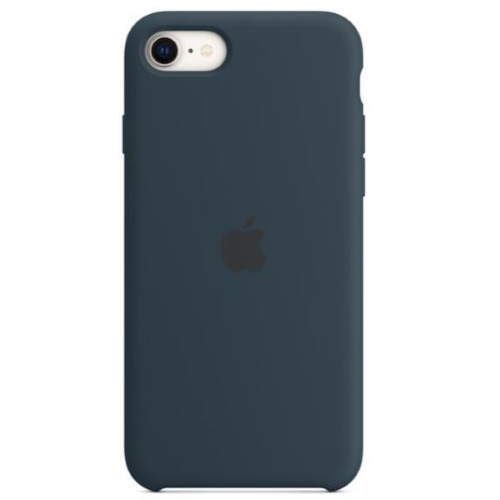 Apple - Cover per cellulare - silicone - blu abisso - per iPhone 7, 8, SE (2ª gen), SE (3rd generation)